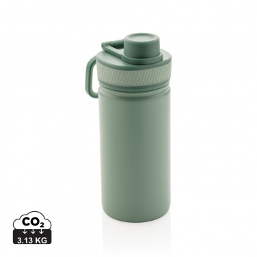 Logotrade meene foto: Roostevabast terasest vaakumpudel spordikaanega 550ml