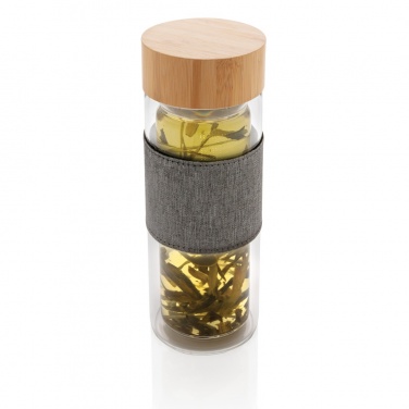 Logo trade meene pilt: Impact topeltseinaga borosilikaatklaasist pudel