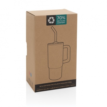 Logotrade reklaamkingitused pilt: Embrace deluxe roostevabast terasest termoskruus, 900 ml