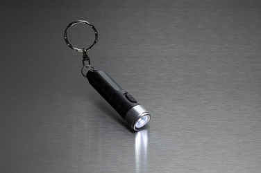 Logotrade reklaamkingituse foto: Globix RCS taaskasutatud plastist USB taaslaetav võtmehoidja taskulamp