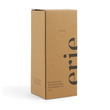 Logotrade ärikingid pilt: VINGA Erie RCS terasest vaakumpudel 450 ML