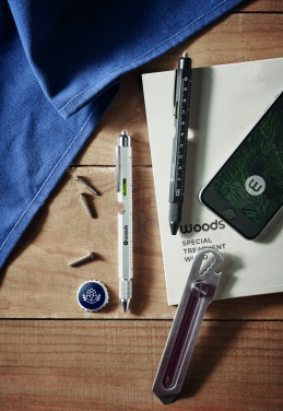 Logo trade firmakingituse pilt: Vesiloodi-Multitool pastapliiats joonlauaga