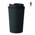Maisist topeltseintega termoskruus 350 ml, Must