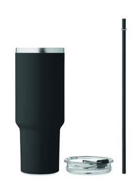 Logo trade ärikingi pilt: Suur roostevabast terasest termoskruus, 1200 ml