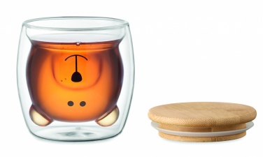 Logotrade reklaamkingi foto: Kaheseinaline borosilikaatkruus