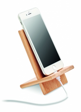 Logotrade ärikingid pilt: Bambusest telefoni alus/hoidik WHIPPY