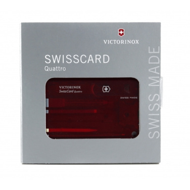 Logotrade firmakingituse foto: SwissCard Quattro Victorinox