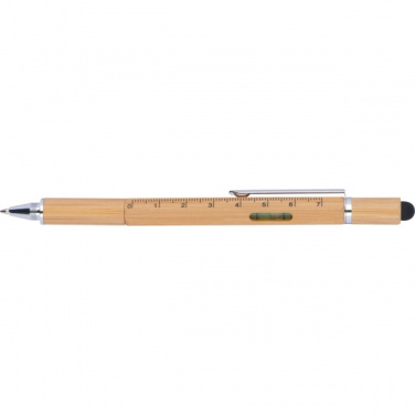 Logotrade firmakingi foto: 6in1 multifunktsionaalne pastapliiats COIMBRA