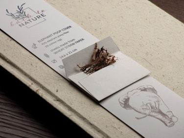 Logotrade firmakingituse foto: Ringlusse võetud elevantide kaka märkmik 209734400