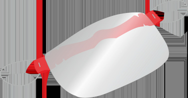 Logotrade ärikingituse foto: HESTIA näokaitse - läbipaistev mask suu ja nina jaoks 1452162