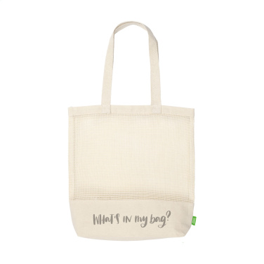 Logo trade meened foto: Natura Organic Mesh Shopper (180 g/m²) ostukott