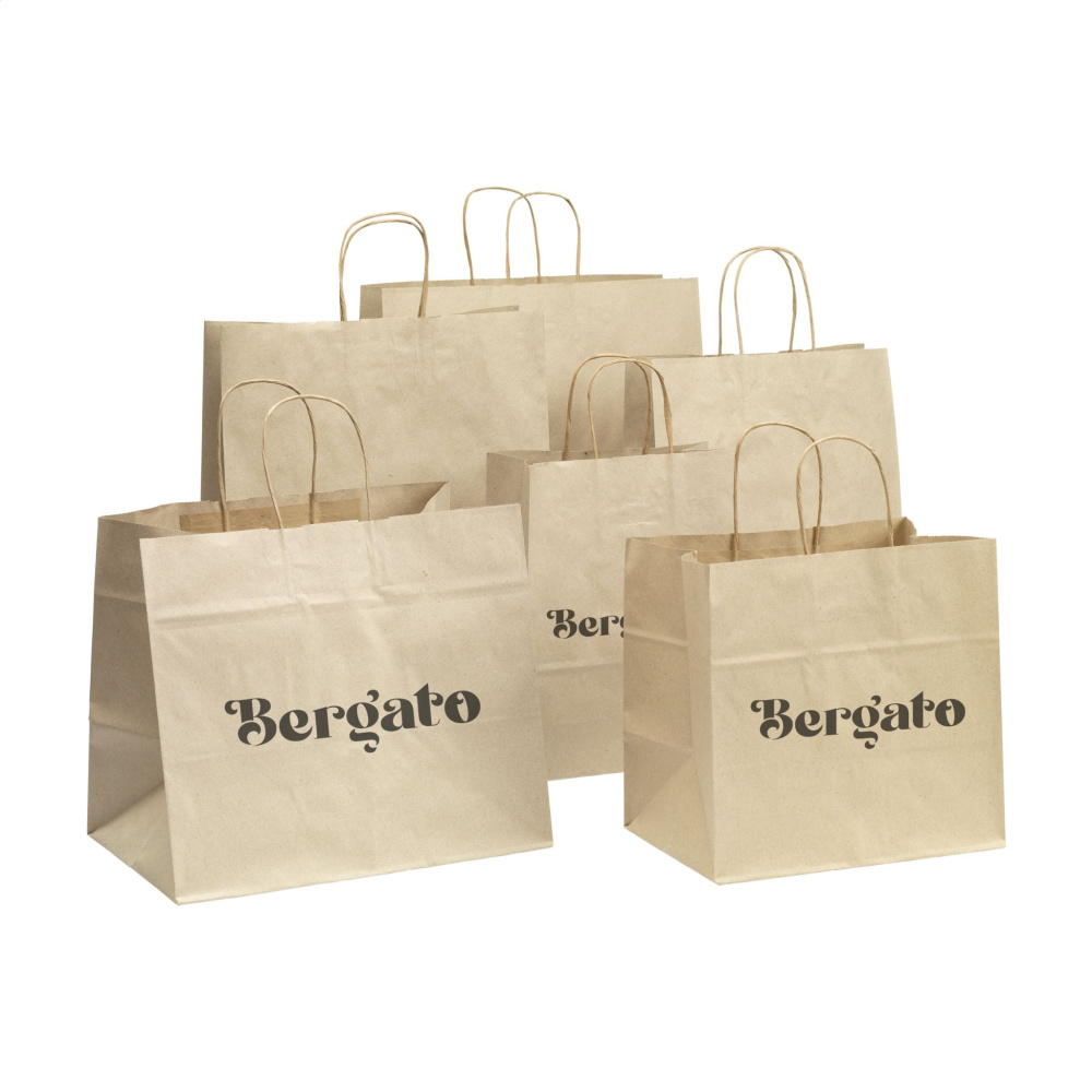 Logo trade meene pilt: Leaf It Bag taaskasutatud murupaber (90 g/m²) XL