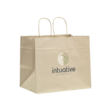 Logotrade reklaamkingi foto: Leaf It Bag taaskasutatud murupaber (90 g/m²) XL