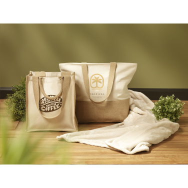 Logo trade reklaamkingi pilt: Cancun Beachbag orgaaniline puuvill (320 g/m²)