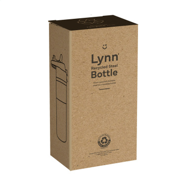Logo trade reklaamkingituse pilt: Lynn RCS taaskasutatud terasest pudel 500 ml