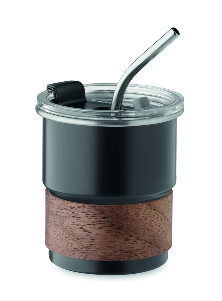 Logotrade reklaamkingi foto: Akaatsiast roostevaba termoskruus, 260 ml