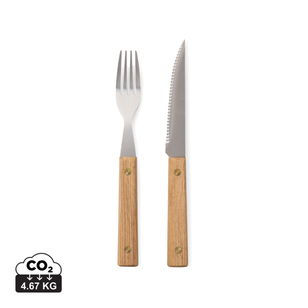 Logotrade firmakingitused pilt: VINGA Paso 8 tk bbq söögiriistade komplekt