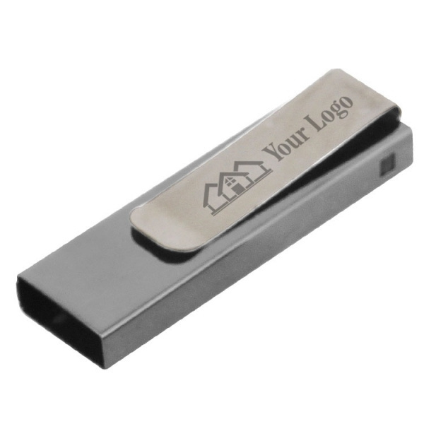 Logotrade ärikingi foto: Metallist USB-mälupulk