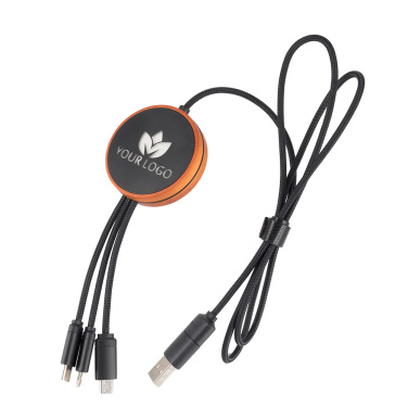 Logotrade ärikingitused pilt: Suur kaabel 4in1 valgustatud logoga - i5w