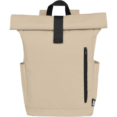 Logo trade meene pilt: Byron 15,6" GRS RPET rull-top seljakott 18L