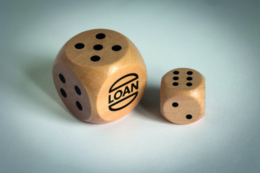 Logotrade reklaamtooted pilt: Schima puidust täringud läbimõõduga 3 cm