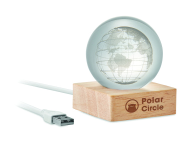 Logotrade firmakingitused pilt: LED-klaasist kera