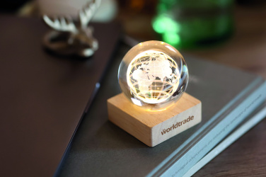 Logotrade ärikingitused pilt: LED-klaasist kera