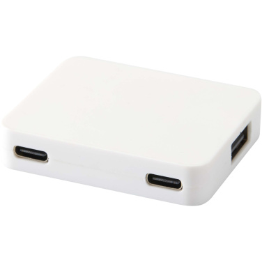 Logo trade reklaamkingituse pilt: Gaia 4-pordiline USB-jaotur