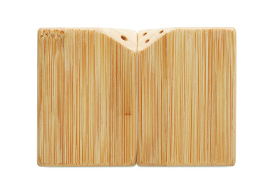 Logo trade ärikingitused foto: Bambusest soola- ja piprakomplekt BOTH