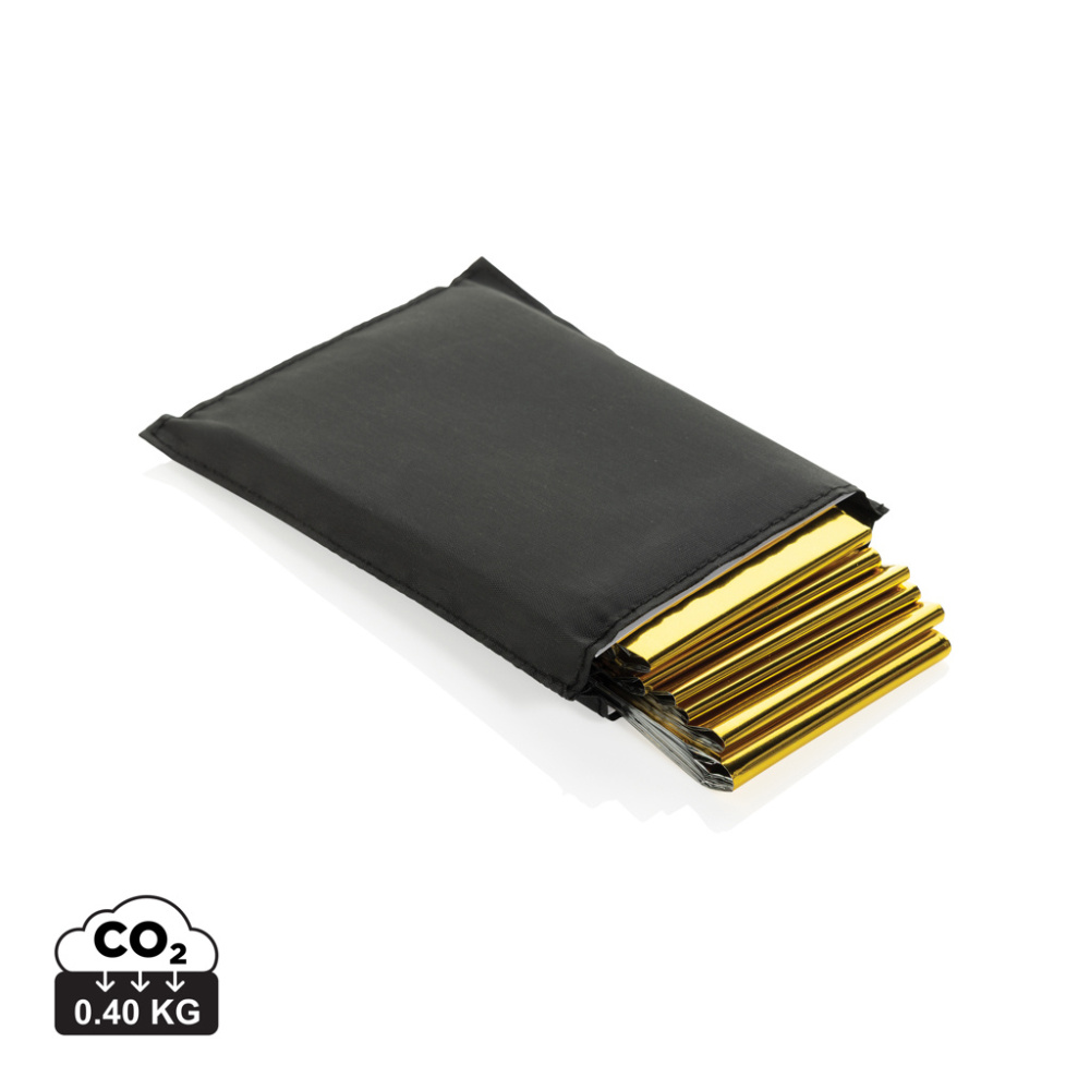 Logotrade firmakingituse foto: Solra hädaolukorra fooliumtekk