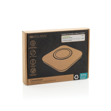 Logotrade reklaamkingi foto: Quantum ülikiire 25W magnetiline juhtmevaba laadimisalus