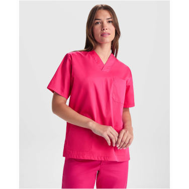 Logotrade ärikingi foto: Panacea 160 g/m2 unisex lühikeste varrukatega pluus
