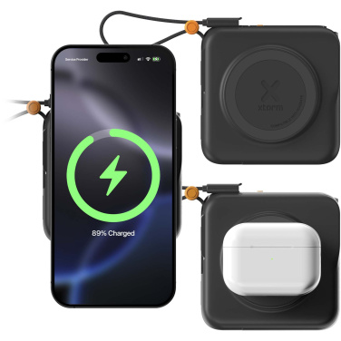 Logo trade firmakingid foto: Xtorm TravelPro 30W 10 000 mAh 3-ühes reisilaadija