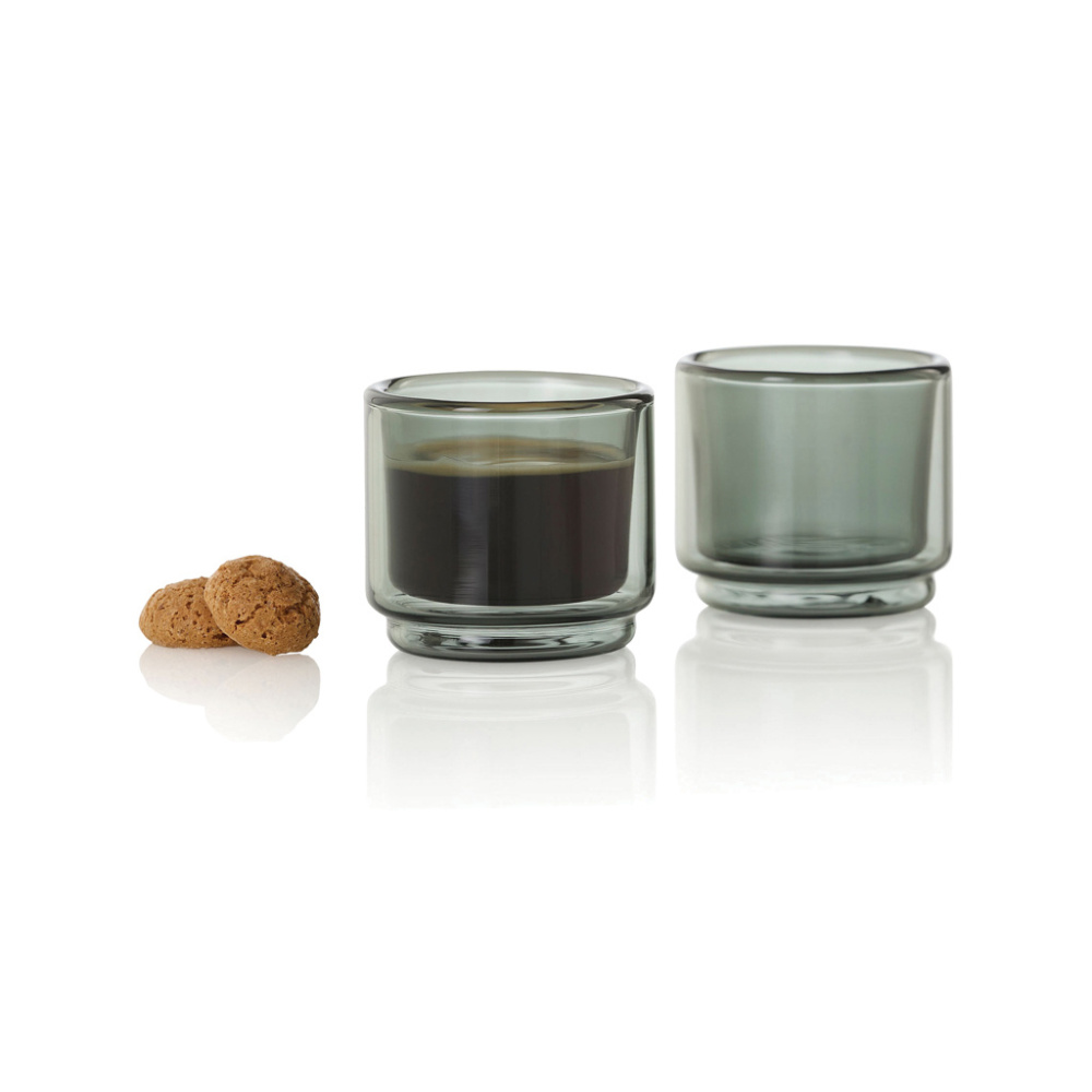 Logotrade ärikingid pilt: AdHoc Impact espressokruus 45ml, 2 tk komplekt