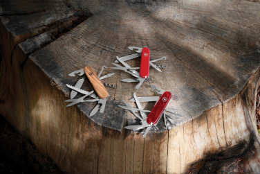 Logo trade firmakingi pilt: VICTORINOX taskunuga Huntsman Wood 13 funktsiooniga