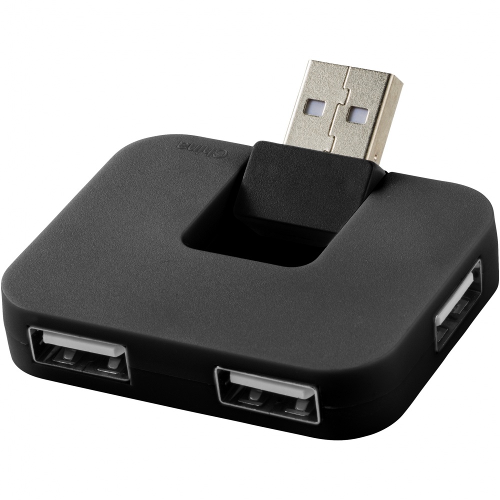 Logotrade liikelahjat mainoslahjat tuotekuva: Gaia-USB-hubi, 4 porttia