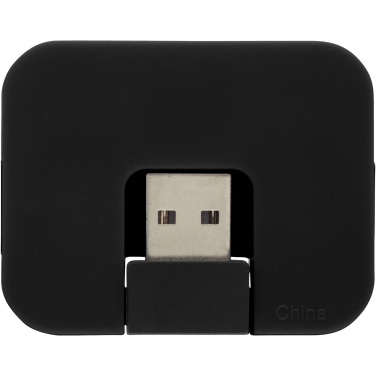 Logo trade mainoslahja kuva: Gaia-USB-hubi, 4 porttia