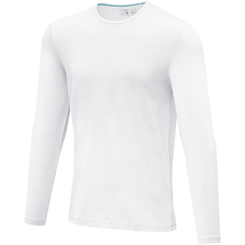 Logotrade liikelahja mainoslahja kuva: Ponoka long sleeve men's organic t-shirt