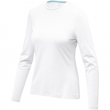 Logotrade mainoslahja ja liikelahja kuva: Ponoka long sleeve women's organic t-shirt