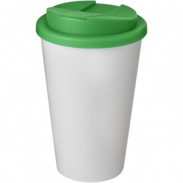 Logo trade liikelahja mainoslahja tuotekuva: Americano® 350 ml muki, läikyttämätön kansi