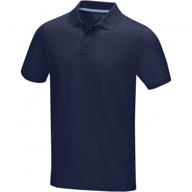 Logotrade liikelahja mainoslahja kuva: Graphite short sleeve men’s organic polo