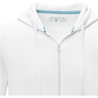 Logo trade mainostuote kuva: Ruby men’s organic recycled full zip hoodie