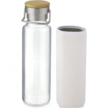 Logotrade mainostuote tuotekuva: Thor 660 ml:n lasipullo neopreenisuojuksella