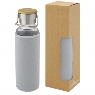 Logotrade mainoslahjat ja liikelahjat tuotekuva: Thor 660 ml:n lasipullo neopreenisuojuksella