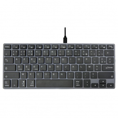 Logotrade liikelahjat mainoslahjat tuotekuva: Hybrid Bluetooth-tehonäppäimistö – AZERTY