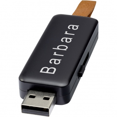 Logo trade liikelahja kuva: Gleam 8 Gt:n USB-muisti valotehosteella
