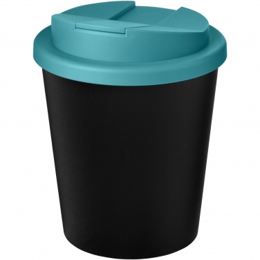 Logo trade mainoslahjat ja liikelahjat kuva: Americano® Espresso Eco 250 ml kahvimuki kierrätetystä materiaalista. Läikkymätön kansi.