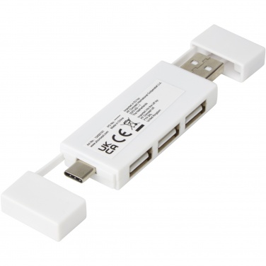 Logo trade liikelahja mainoslahja tuotekuva: Mulan Kaksois USB 2.0 -hubi