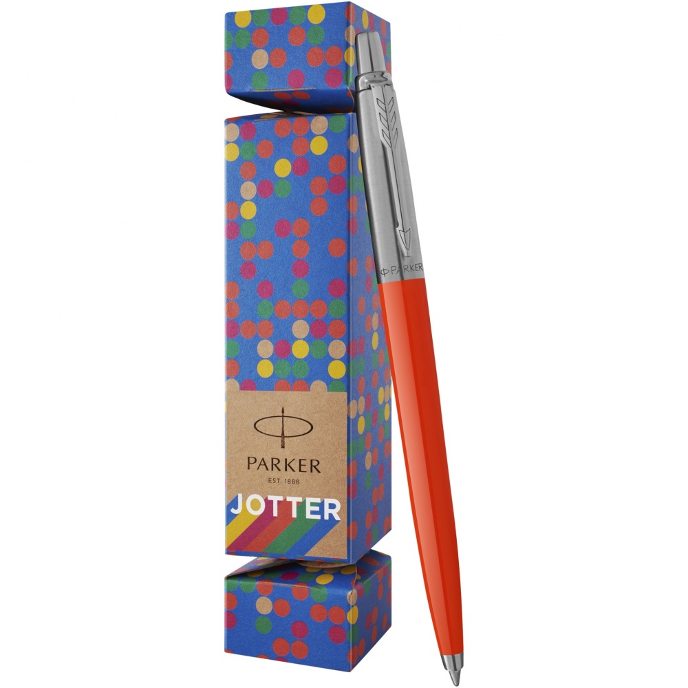 Logo trade mainoslahjat ja liikelahjat kuva: Parker Jotter Cracker-kynälahjasetti