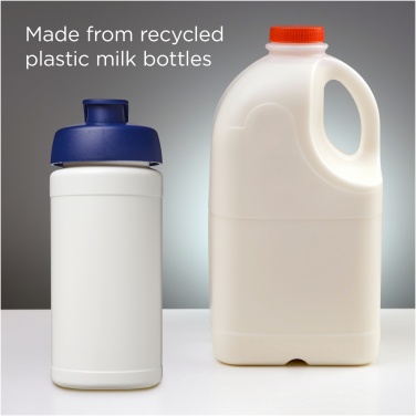Logotrade liikelahja tuotekuva: Baseline 500 ml:n kierrätetystä materiaalista valmistettu juomapullo